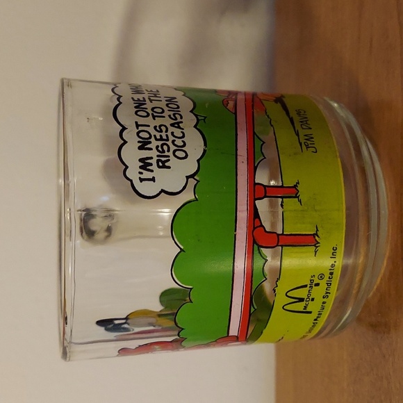 Vtg.1978 Garfield McDonald's Glass Mugs - Picture 3 of 16